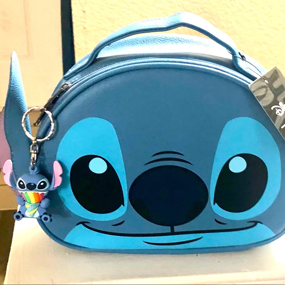 Stitch collectible bag with Stitch keychain